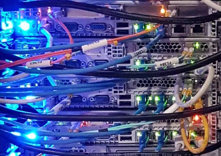 IT beheerde servers in rack